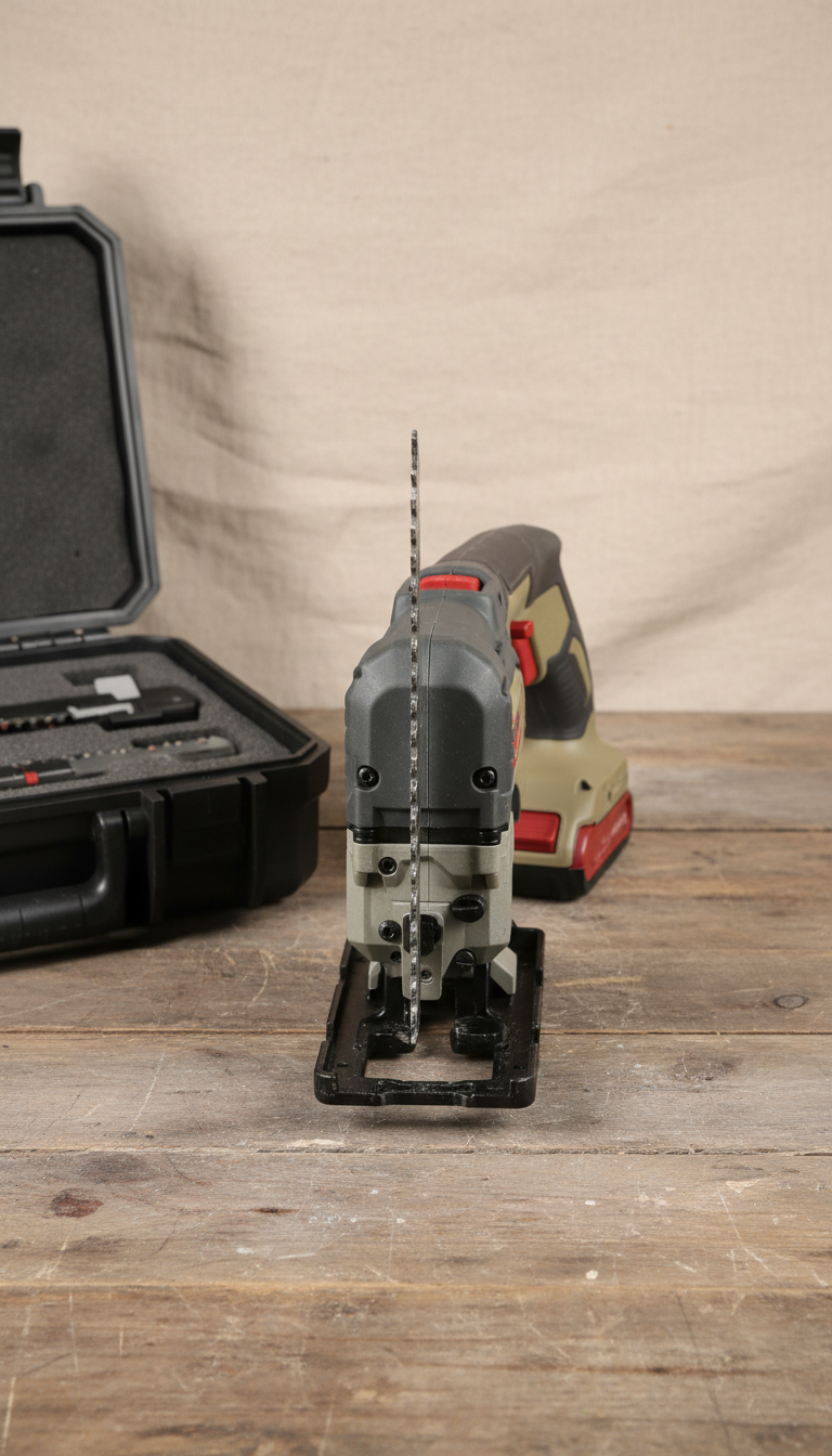 Compact Reciprocating Saw With Polymer Grip
