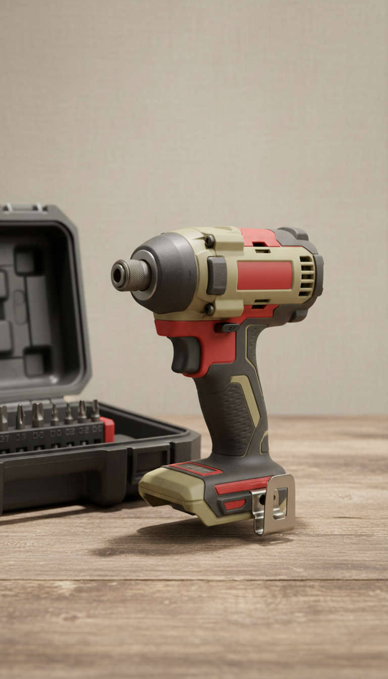 Cordless Impact Driver With Carry Case